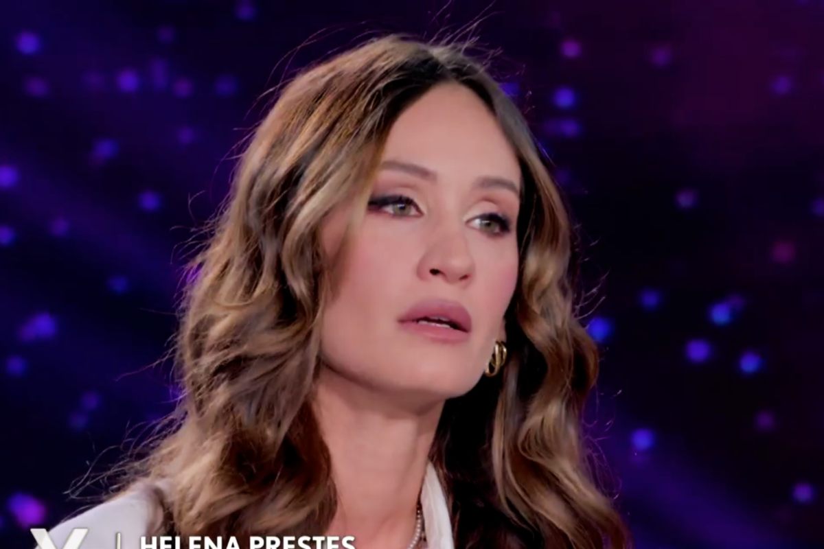 Helena Prestes in lacrime a Verissimo: il dolore per la morte del padre